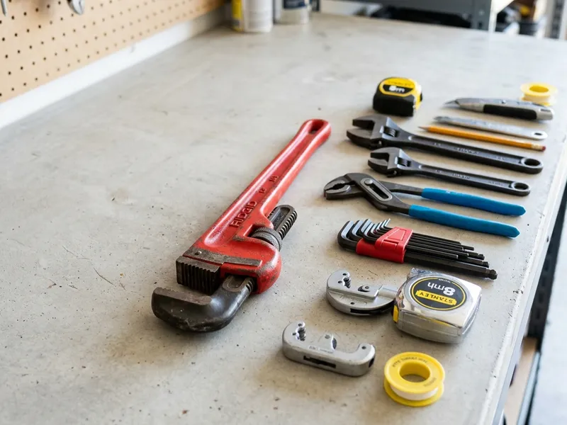 Professional plumbers in Southwest Sandhill, TX equipped with top-tier tools for residential and commercial plumbing services.